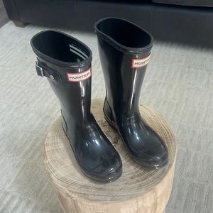 Girls hunter rain boots
